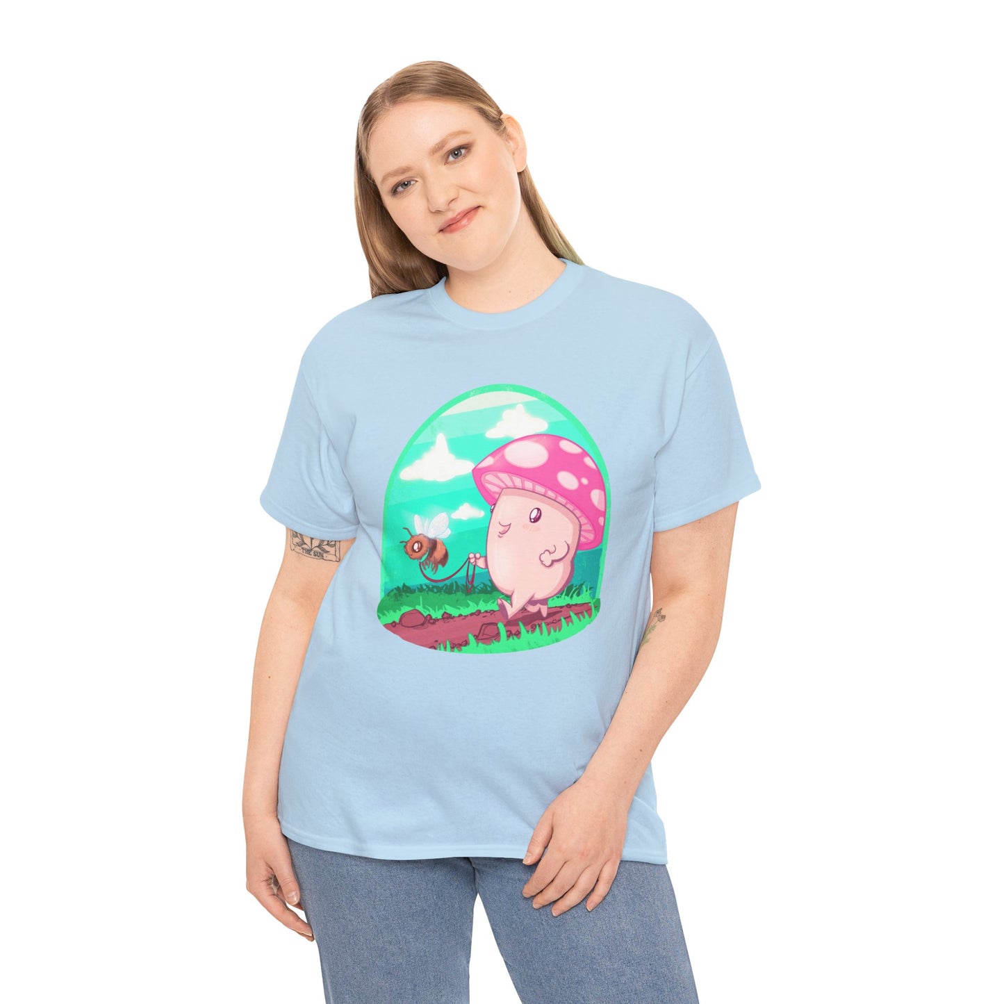 Bee Walk Unisex Heavy Cotton Tee