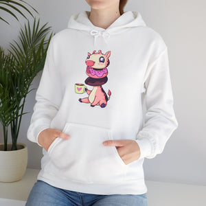 Donut Giraffe Unisex Heavy Blend Hooded Sweatshirt