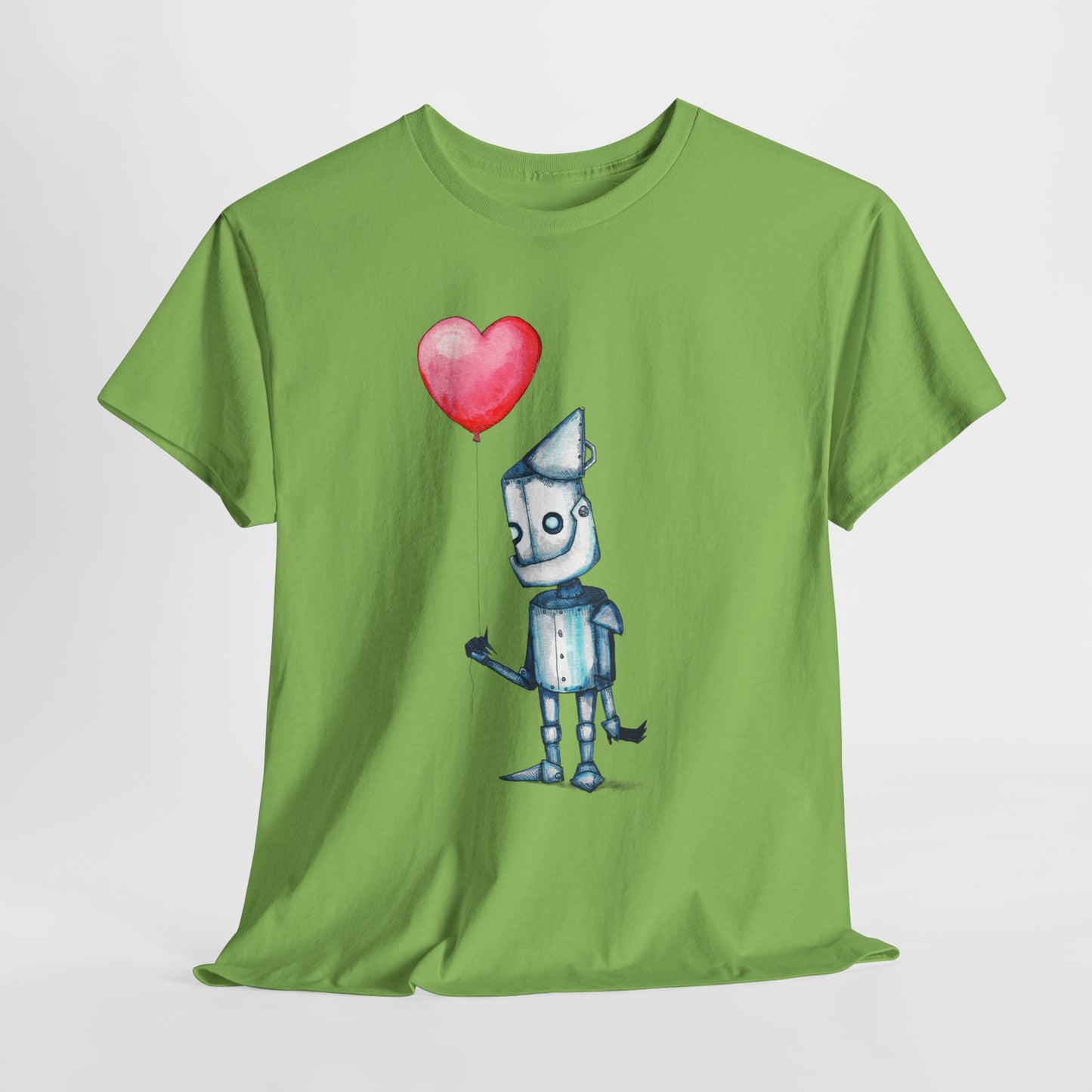 Tinman Gets A Heart Unisex Heavy Cotton Tee