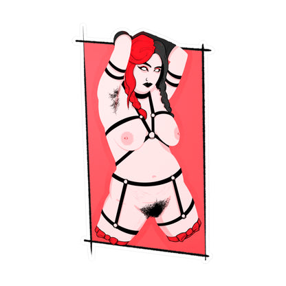Natural Queen Kiss-Cut Vinyl Decal
