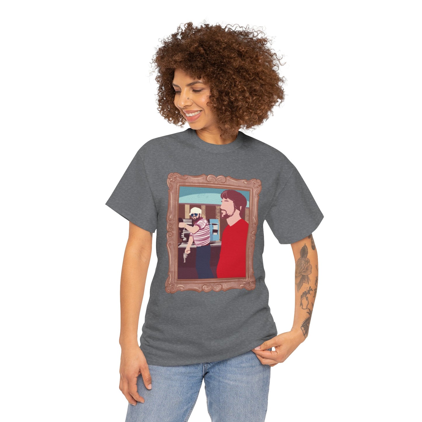 Airport Justice Unisex Heavy Cotton Tee