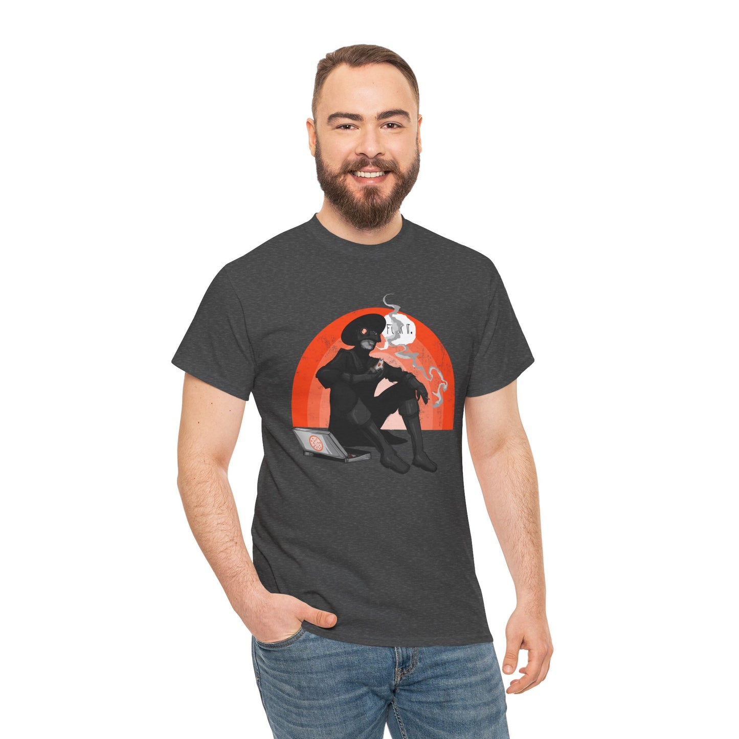 Plague Vacation Unisex Heavy Cotton Tee