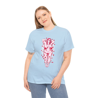 Stretch Heart Unisex Heavy Cotton Tee