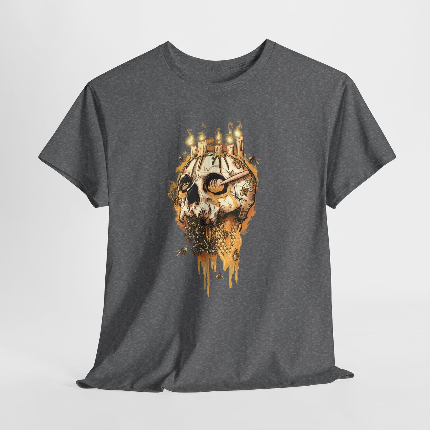 Elemental Skull Honeycore Unisex Heavy Cotton Tee