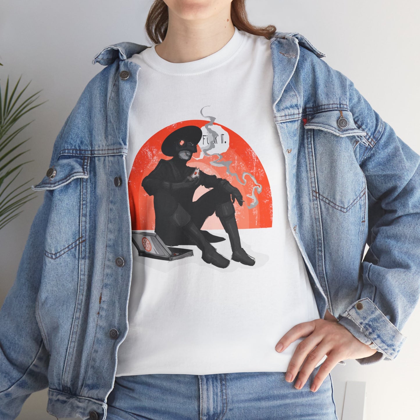 Plague Vacation Unisex Heavy Cotton Tee