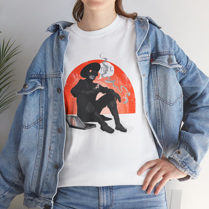 Plague Vacation Unisex Heavy Cotton Tee