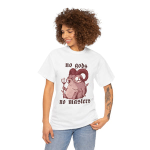 No Gods No Masters Unisex Heavy Cotton Tee