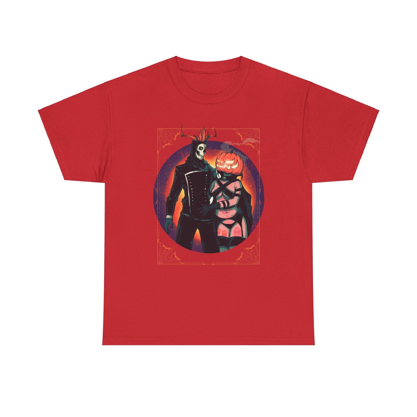 Pumpkin King & Queen Unisex Heavy Cotton Tee