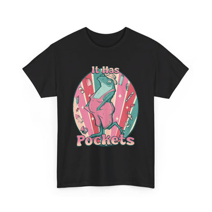 It Has Pockets Unisex Heavy Cotton Tee