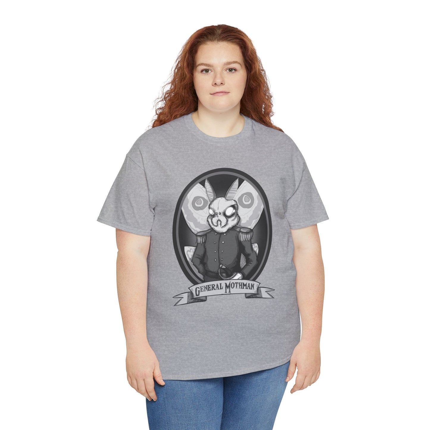 General Mothman Unisex Heavy Cotton Tee