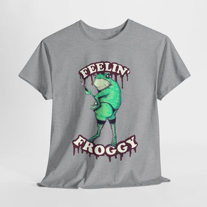 Feelin Froggy Unisex Heavy Cotton Tee