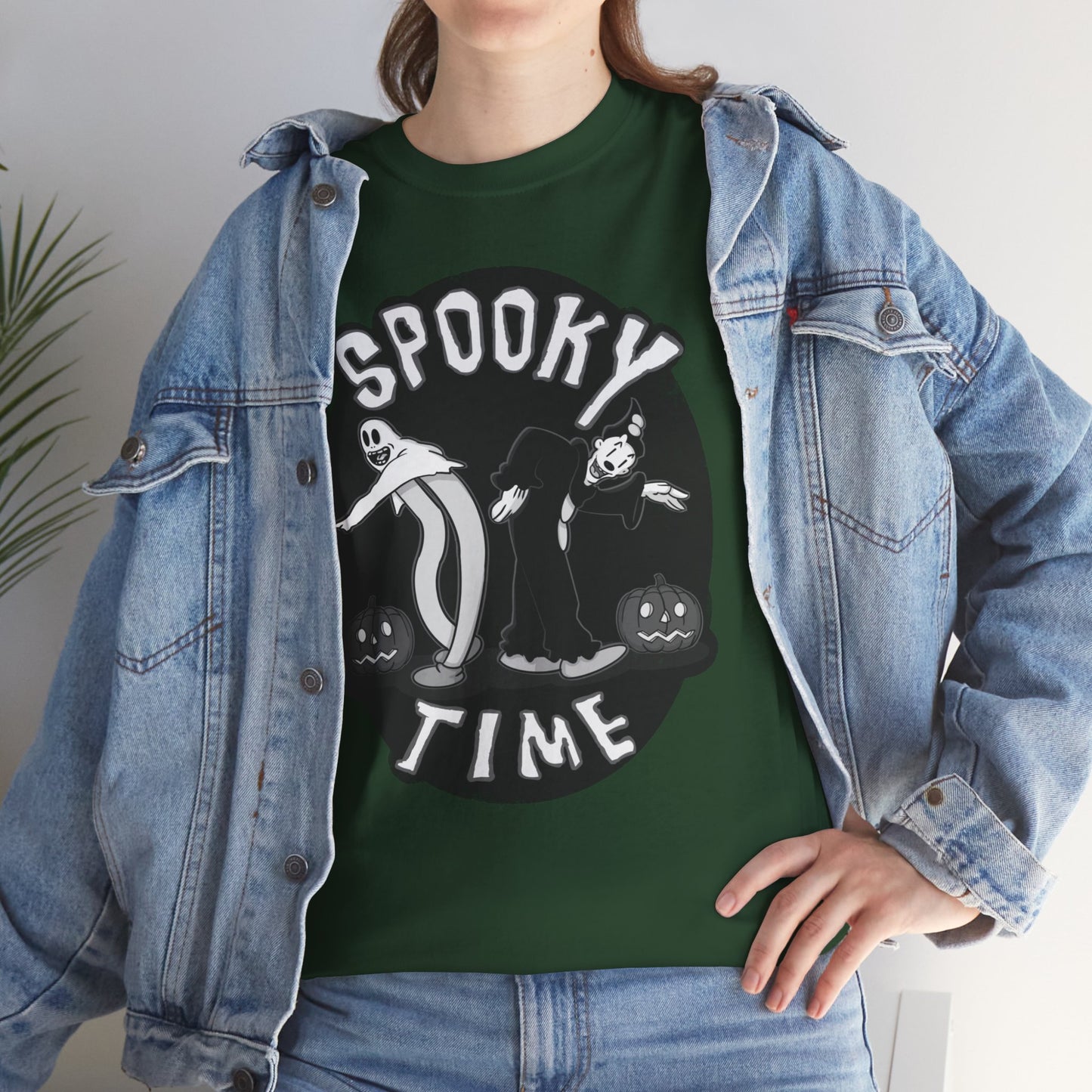 Spooky Time Unisex Heavy Cotton Tee