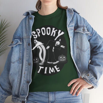 Spooky Time Unisex Heavy Cotton Tee
