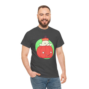 Pumpkin Ghost Unisex Heavy Cotton Tee