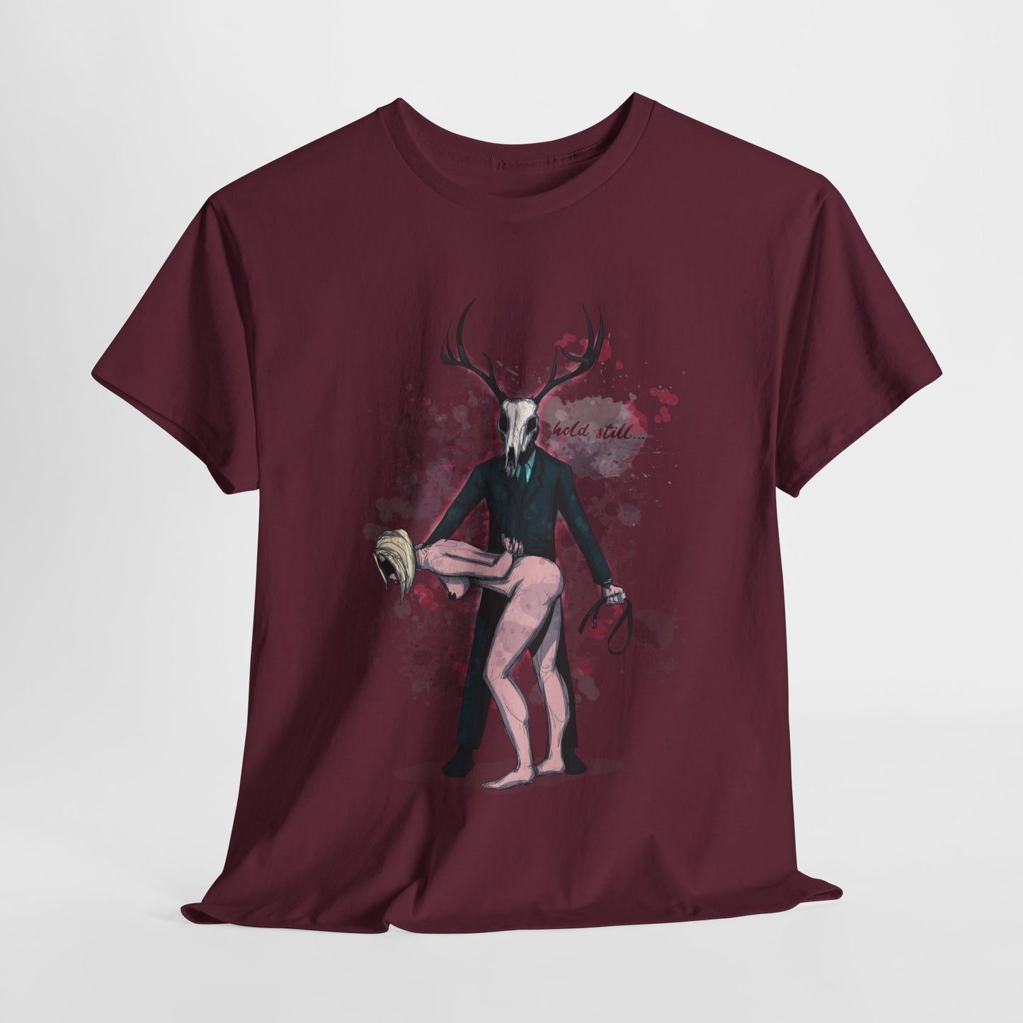 Deer Daddy Series 3: Hold Still Unisex Heavy Cotton Tee