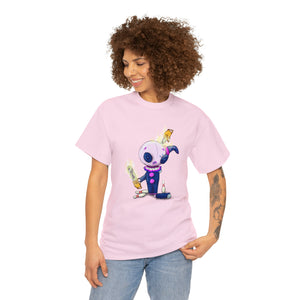 Buttons The Clown Juggling Unisex Heavy Cotton Tee
