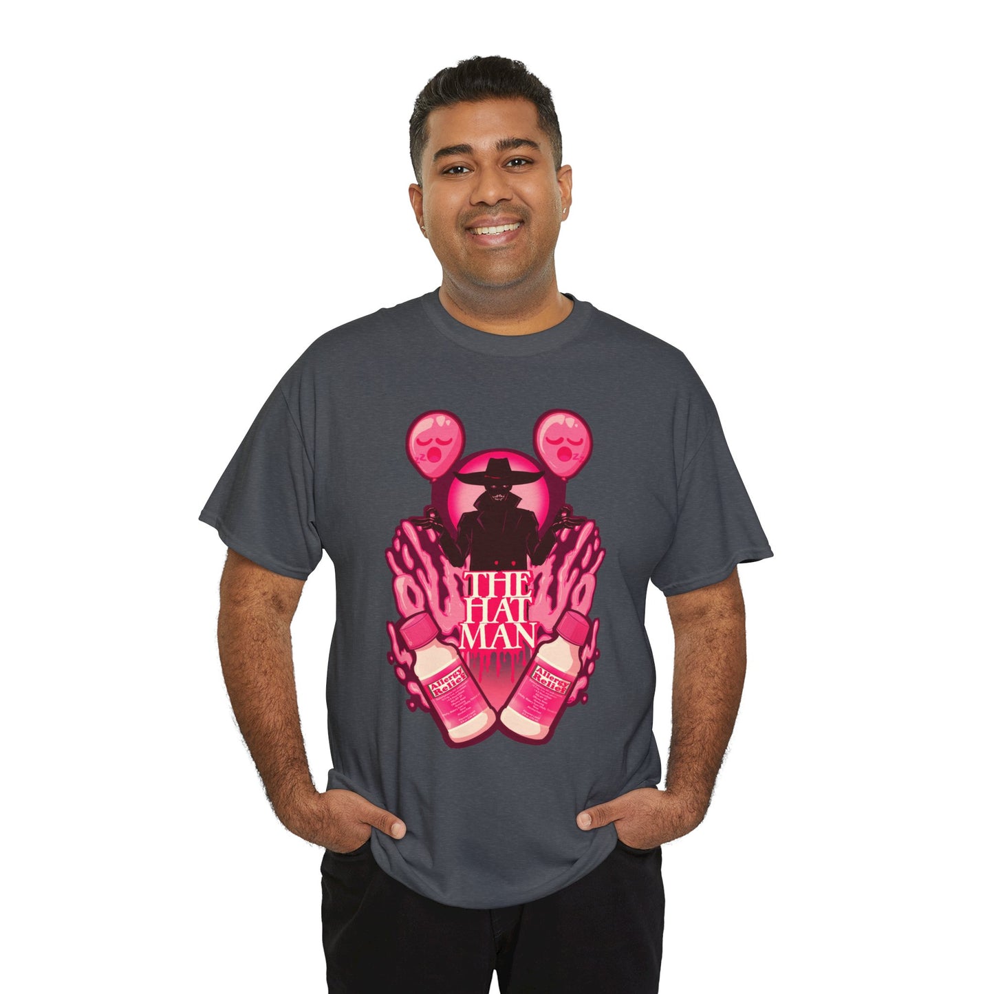 The Hat Man Unisex Heavy Cotton Tee