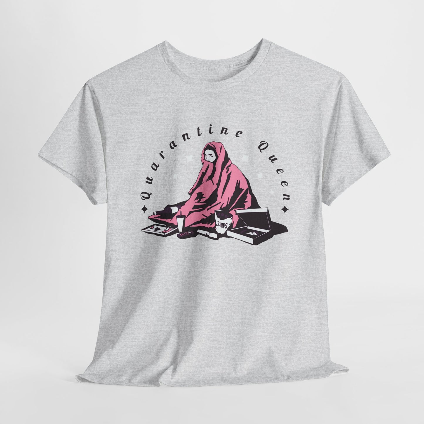 Quarantine Queen Unisex Heavy Cotton Tee