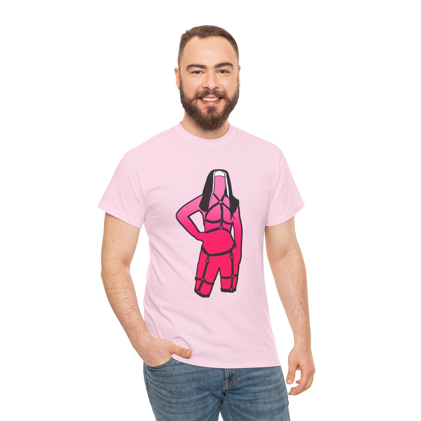 Fun Nun Unisex Heavy Cotton Tee