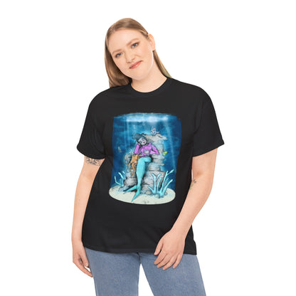 Mermaid Life Unisex Heavy Cotton Tee