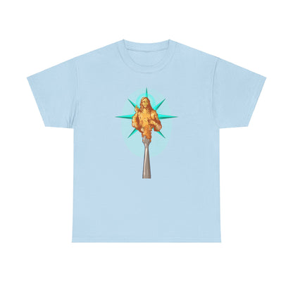 He Is Resin Unisex Heavy Cotton Tee