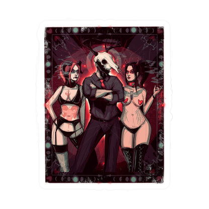 Deer Daddy Series 8: Dark Daddy Kiss-Cut Vinyl Decal
