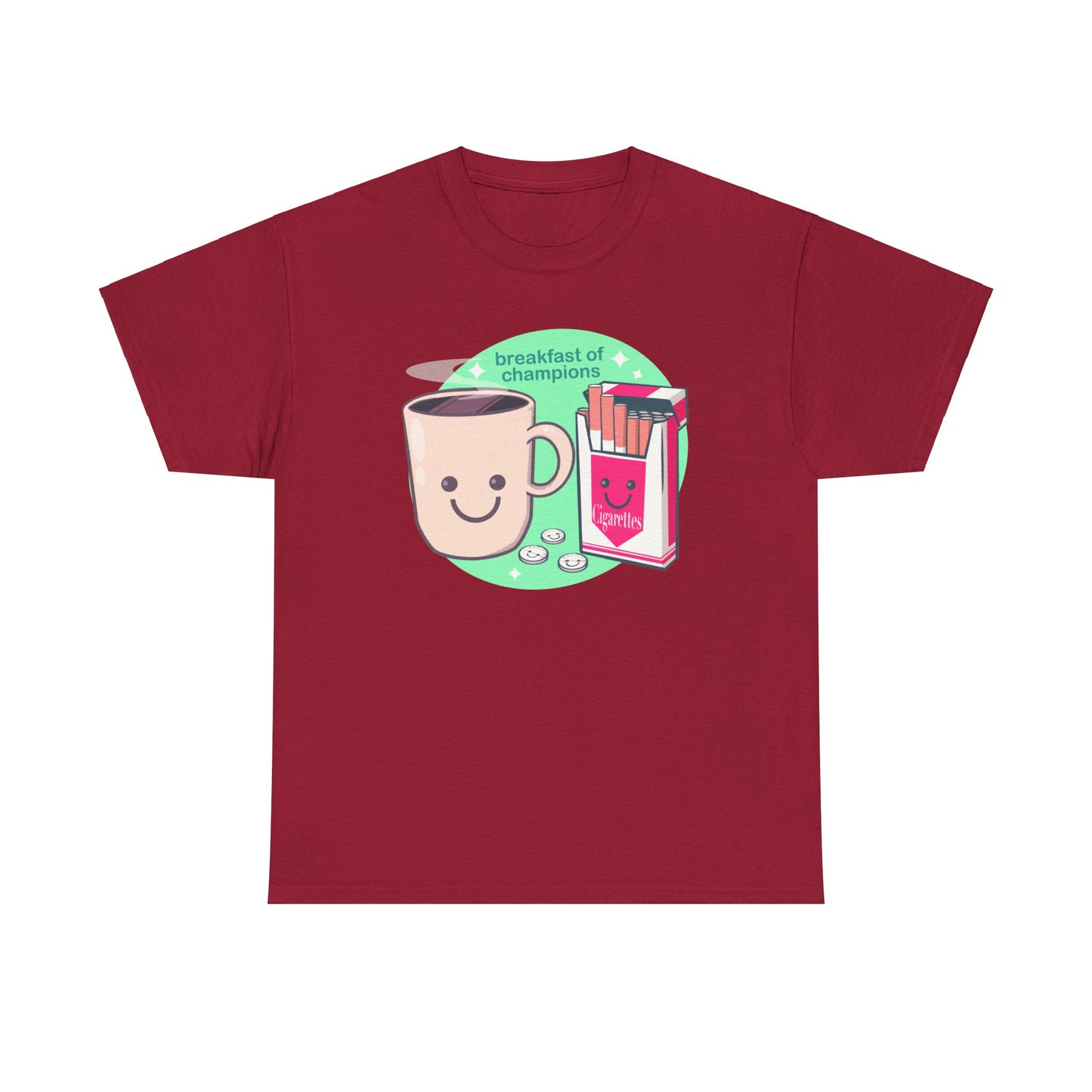 Breakfast of Champions Unisex Heavy Cotton Tee