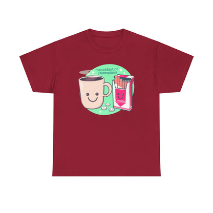 Breakfast of Champions Unisex Heavy Cotton Tee