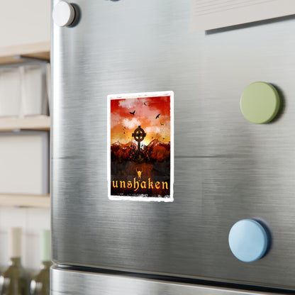Unshaken Kiss-Cut Vinyl Decal