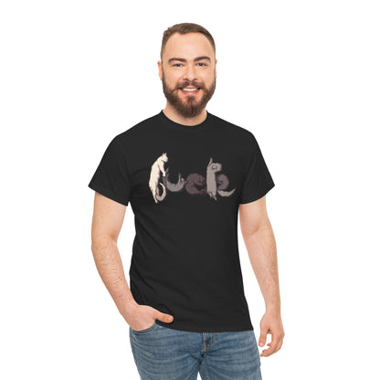 Sleeping Cats Unisex Heavy Cotton Tee