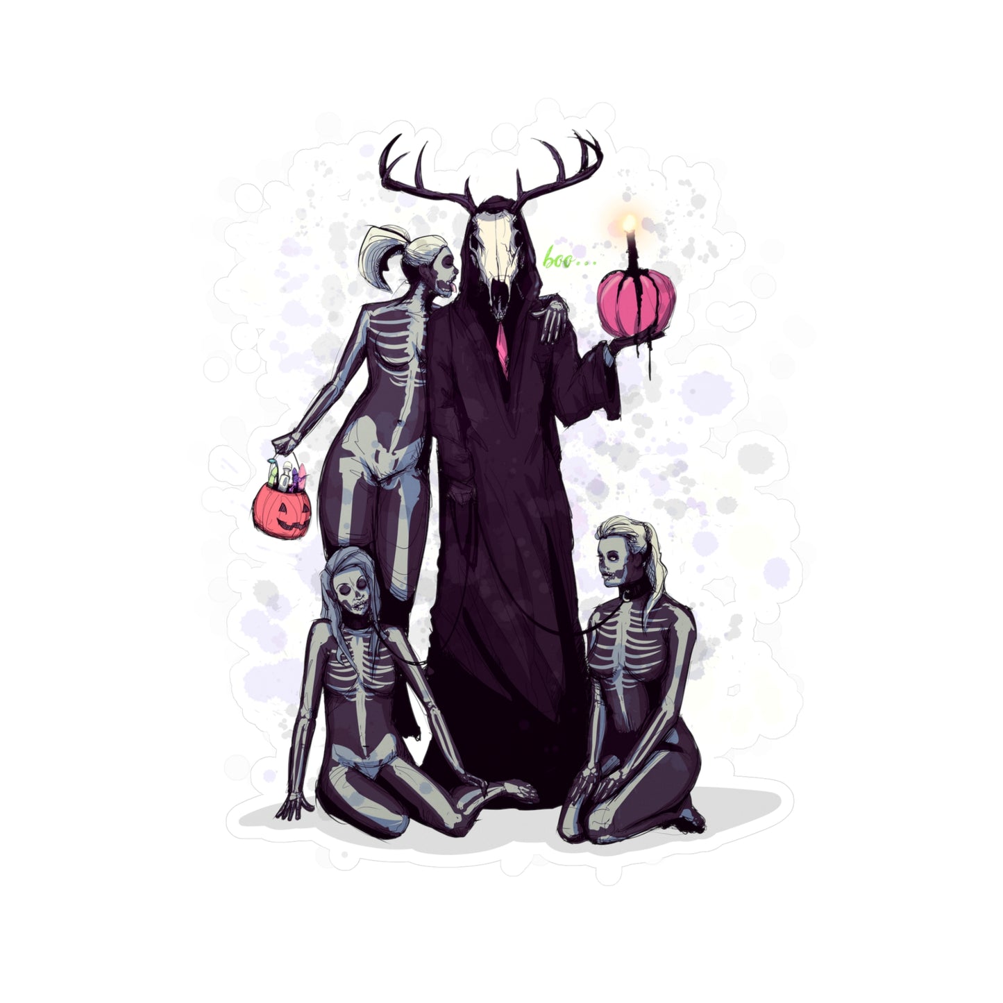 Deer Daddy Series 6: Spooky Season Kiss-Cut Vinyl Decal