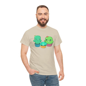 Succulents Unisex Heavy Cotton Tee