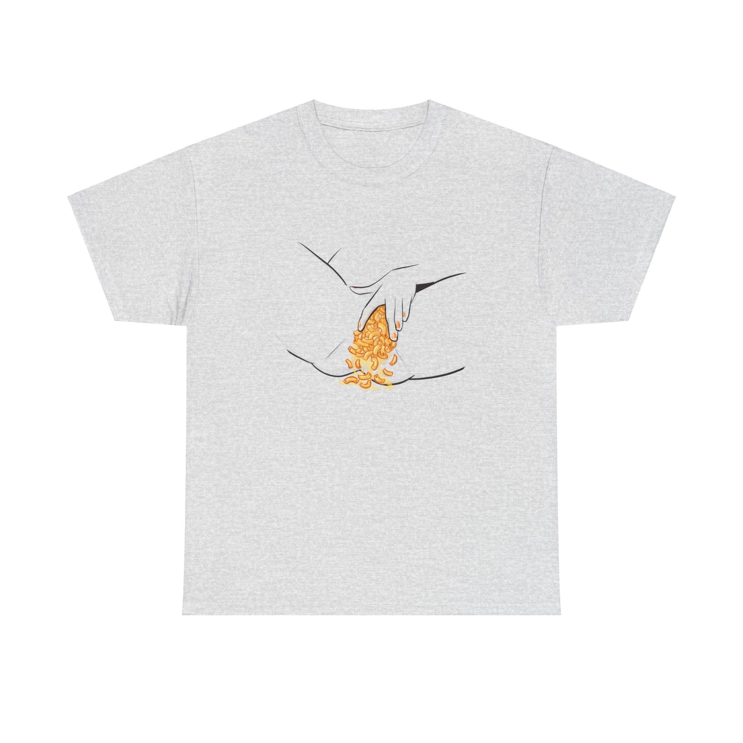 Mac N Cheese Unisex Heavy Cotton Tee