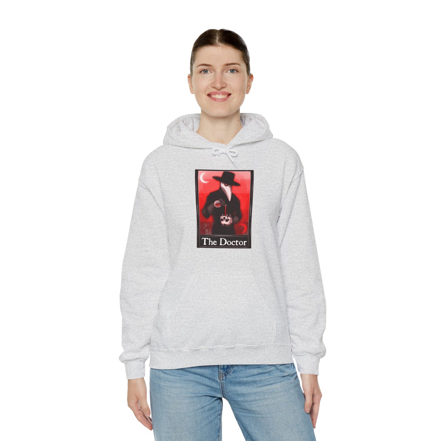 The Doctor Tarot Unisex Heavy Blend Hooded Sweatshirt