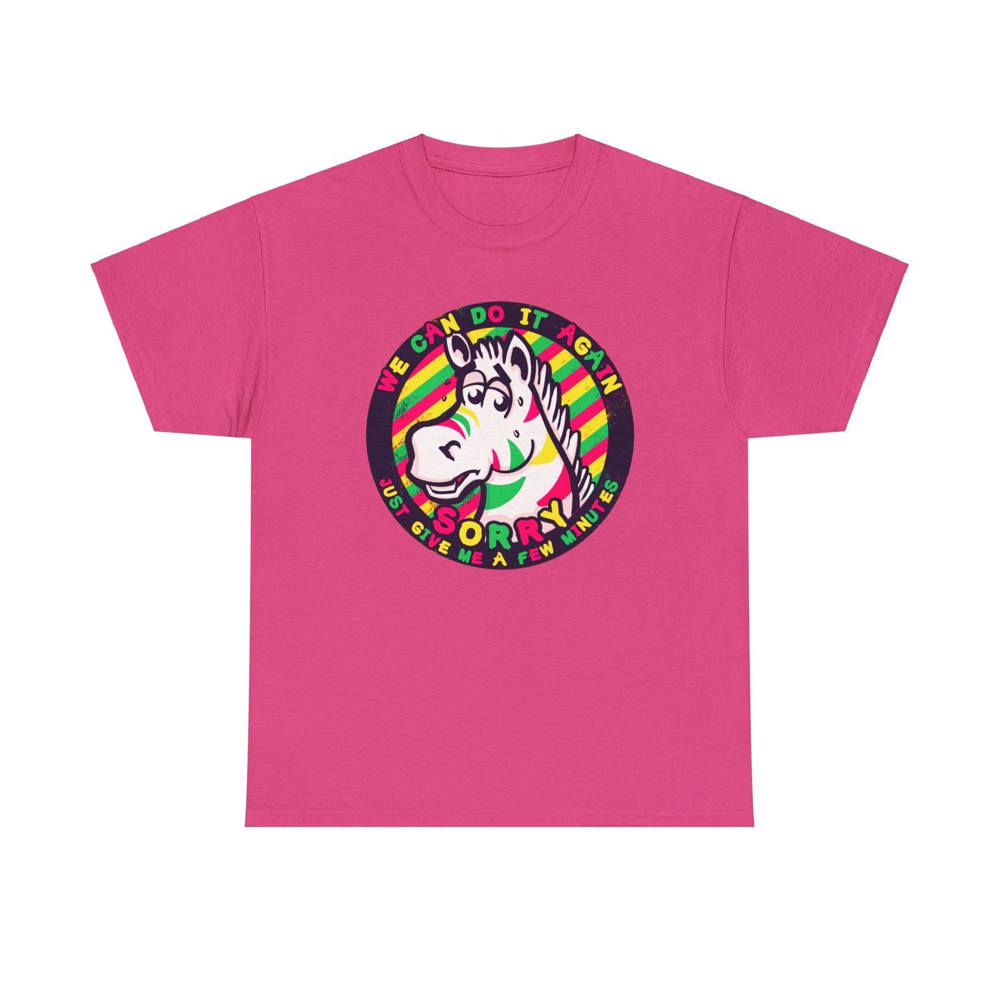 Premature Zebra Unisex Heavy Cotton Tee