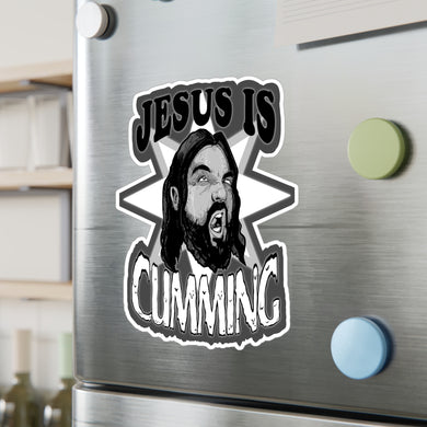 Jesus Is Coming Kiss-Cut Vinyl Decal