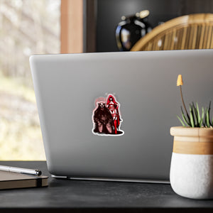 Taming The Wolf Kiss-Cut Vinyl Decal