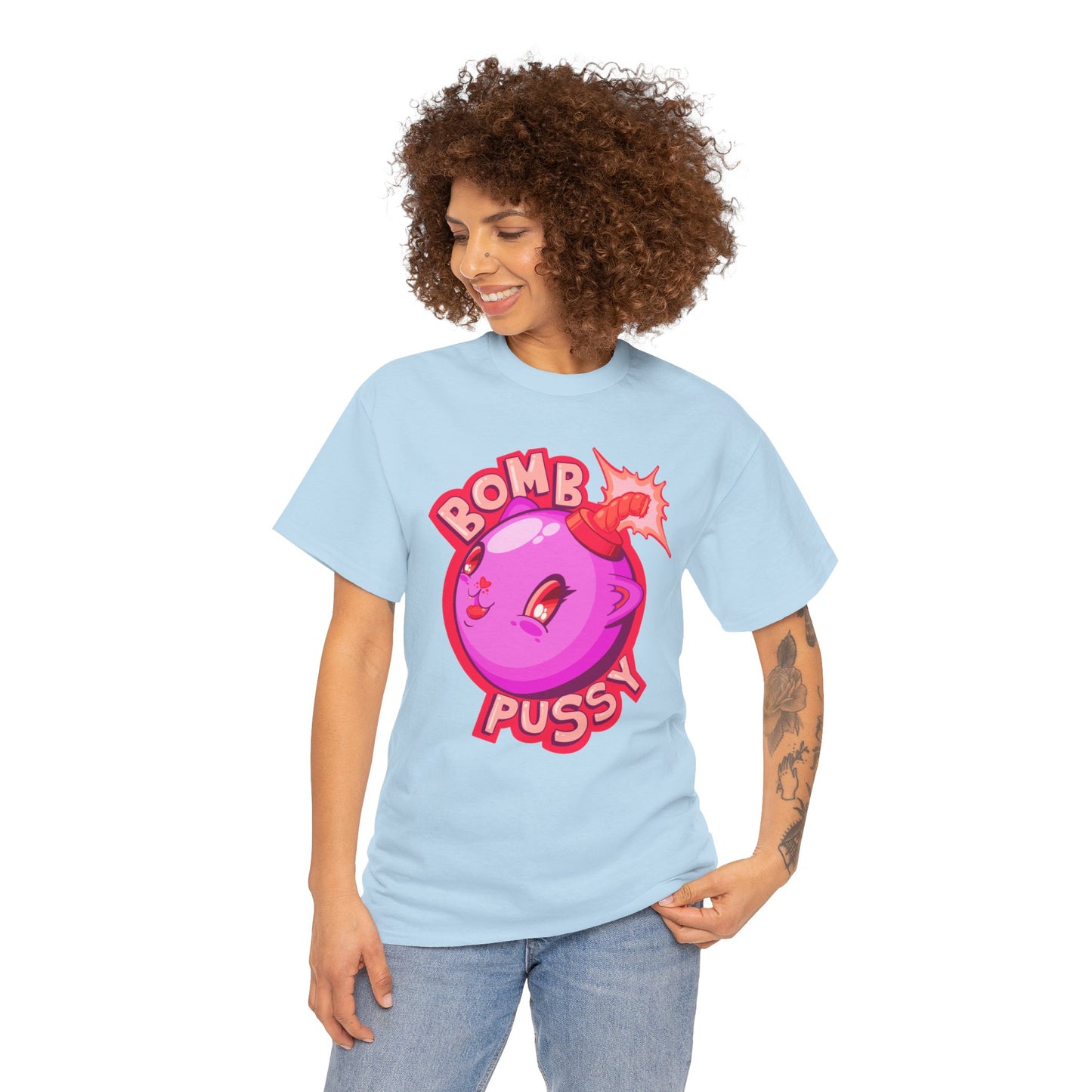 Bomb Pussy II Unisex Heavy Cotton Tee