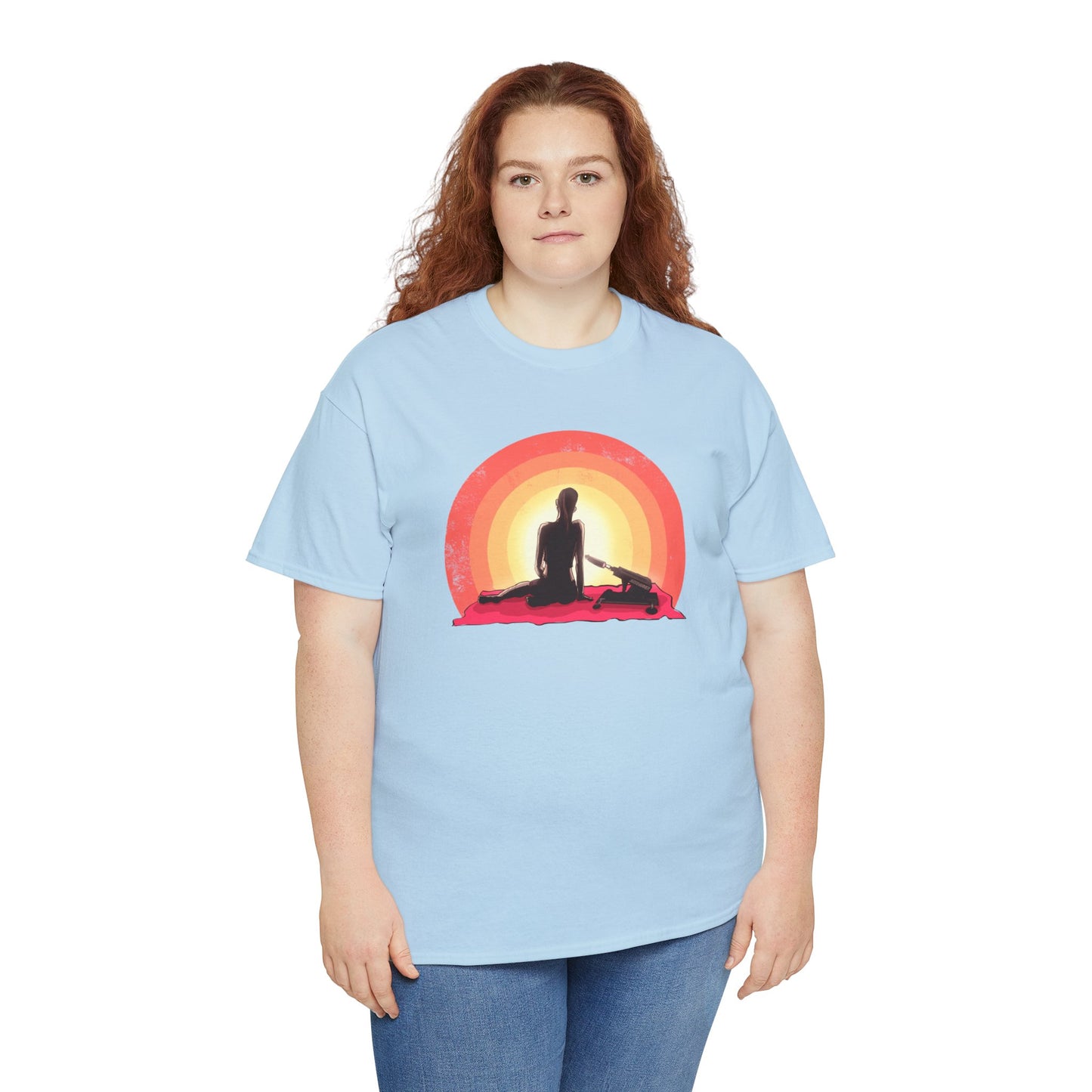 Sunset Unisex Heavy Cotton Tee