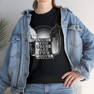 Two Wolves Unisex Heavy Cotton Tee