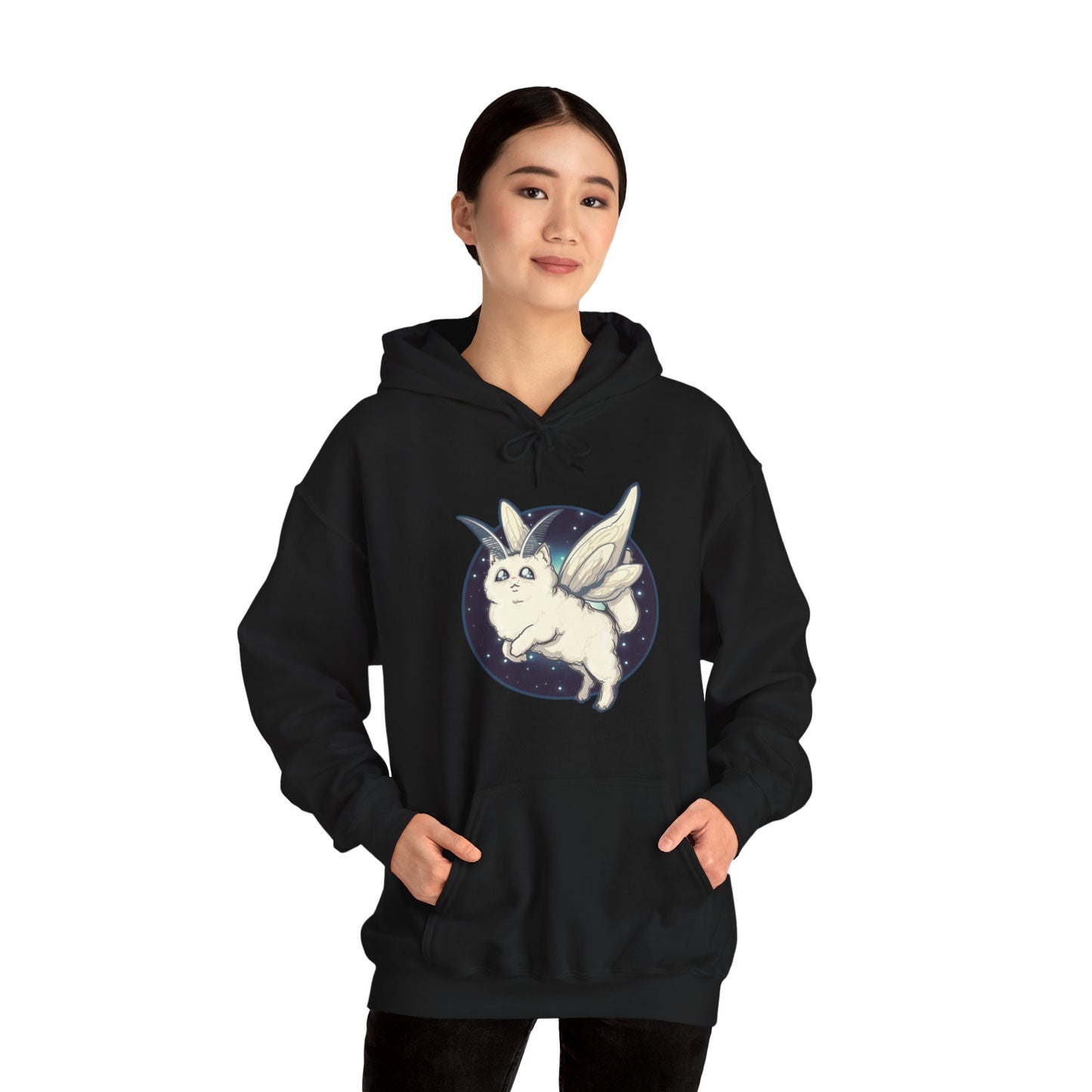 Kitty Moth Unisex Heavy Blend Hooded Sweatshirt