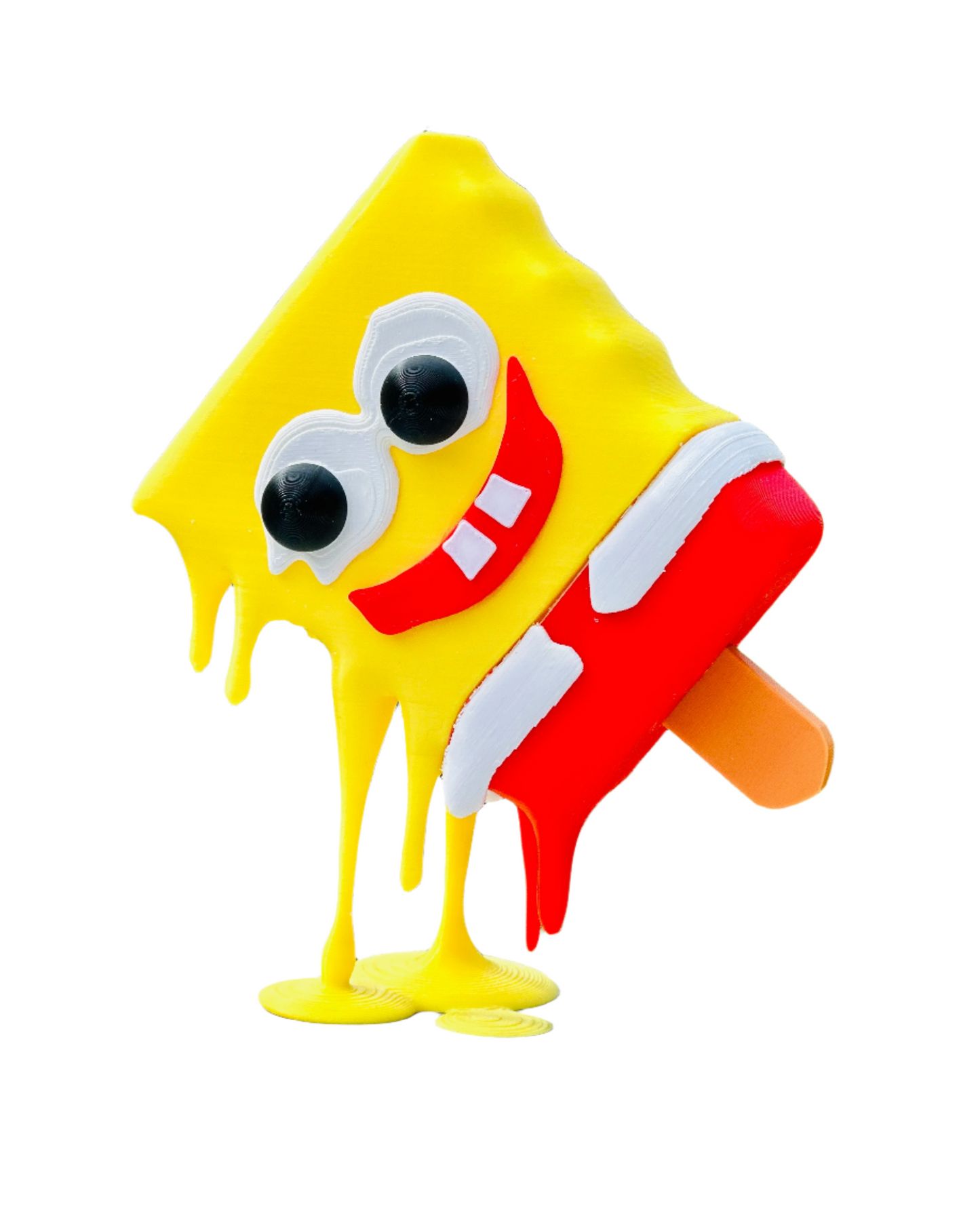 Melting Spongesicle Popsicle 3D Print Statue