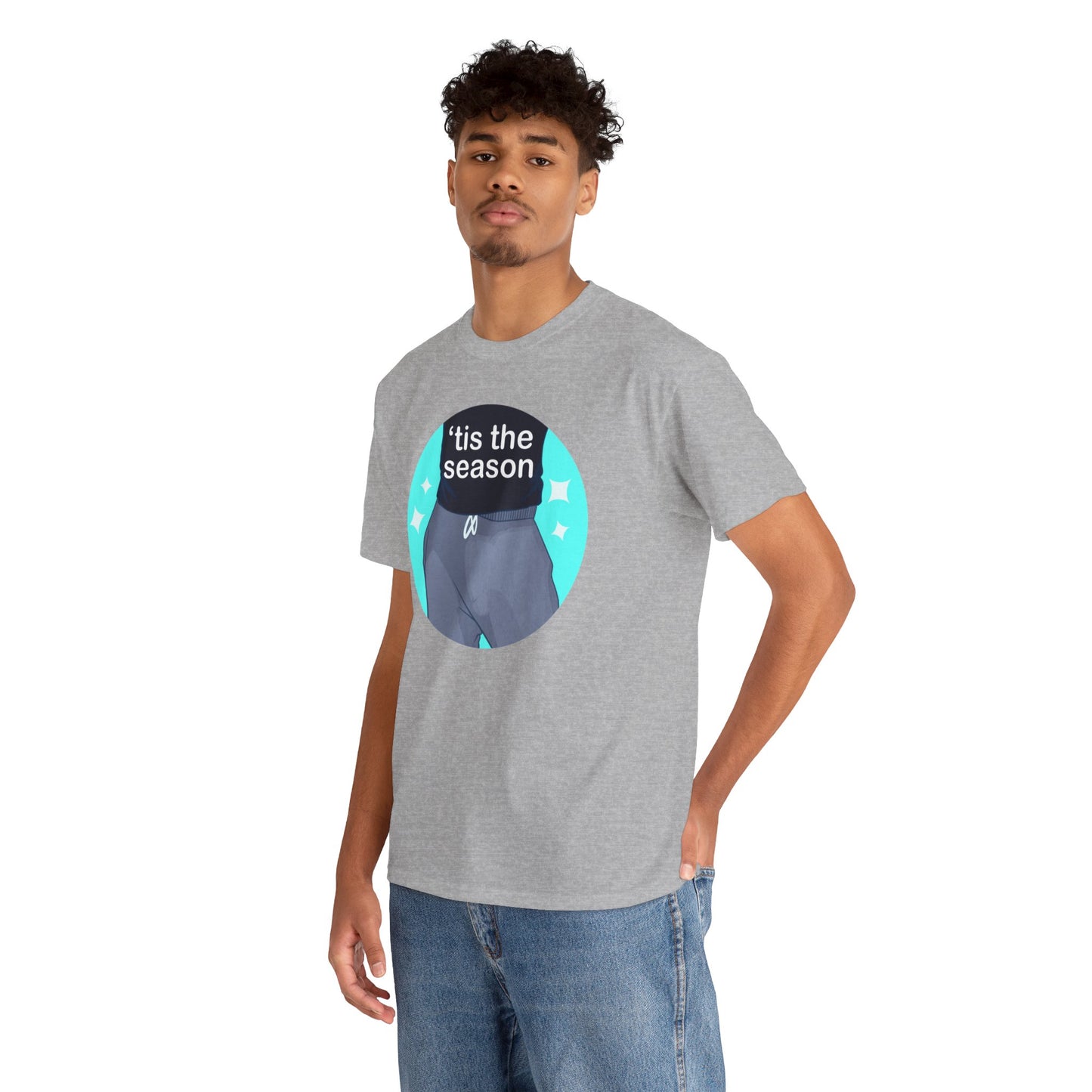 Sweatpants Season Unisex Heavy Cotton Tee