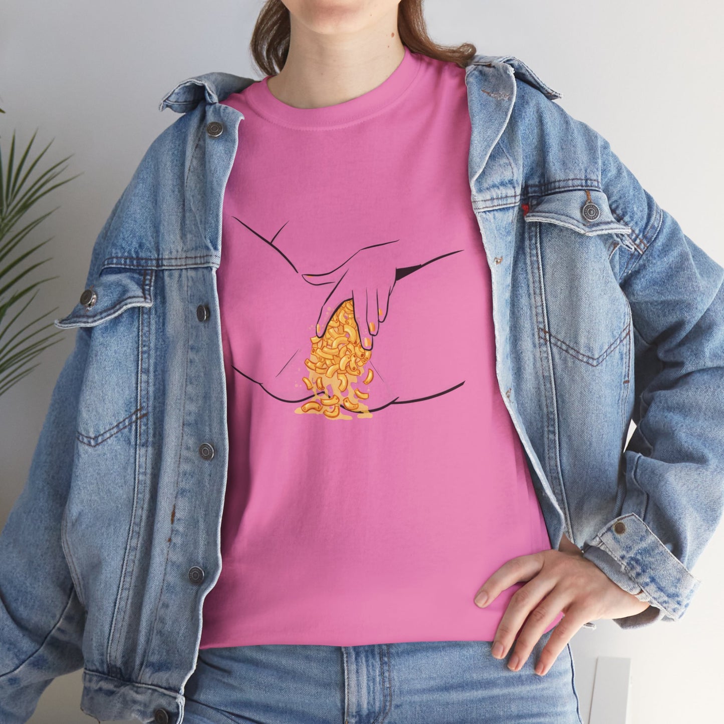 Mac N Cheese Unisex Heavy Cotton Tee