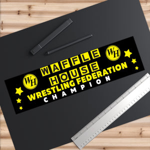 Waffle Wrestling Bumper Stickers