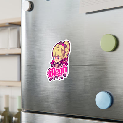 Rainbow Blegh Kiss-Cut Vinyl Decal