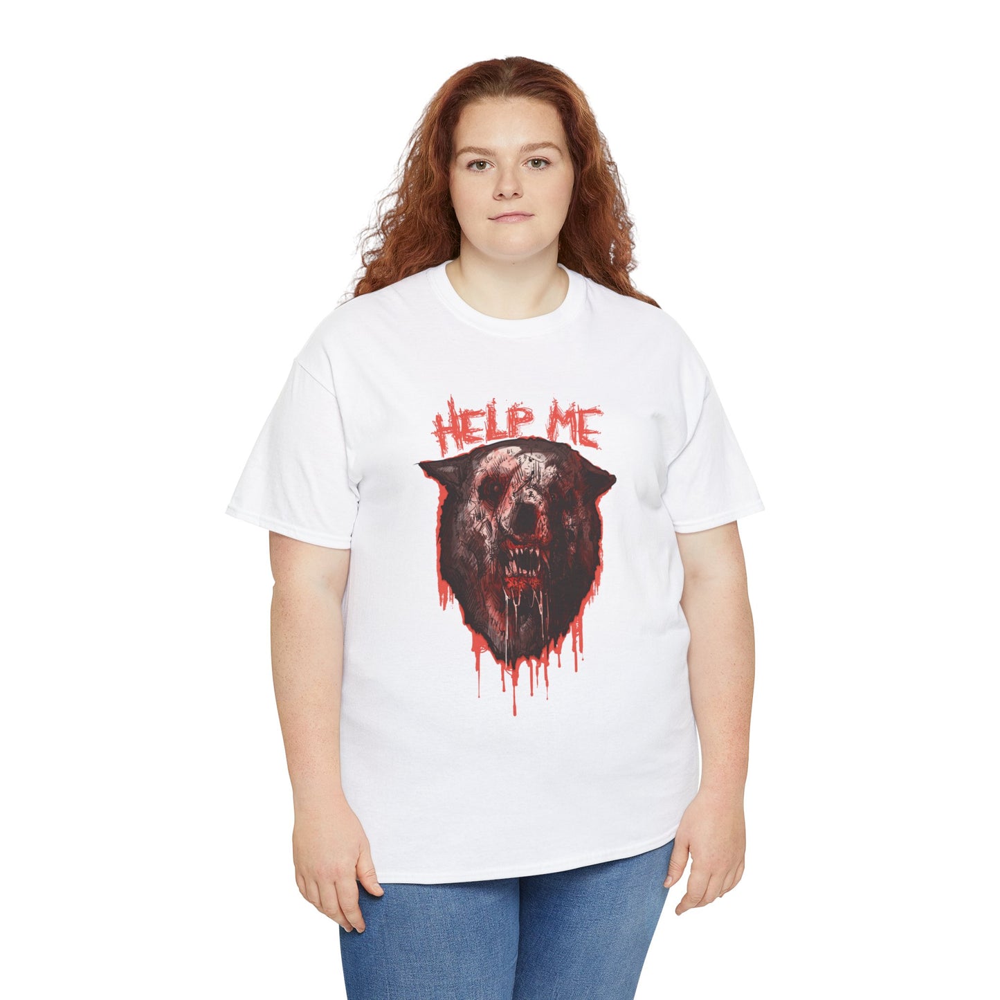 Shimmer Bear Unisex Heavy Cotton Tee