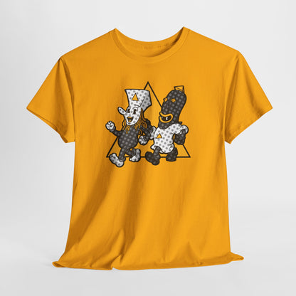 Microtonal Rubber Hose Unisex Heavy Cotton Tee