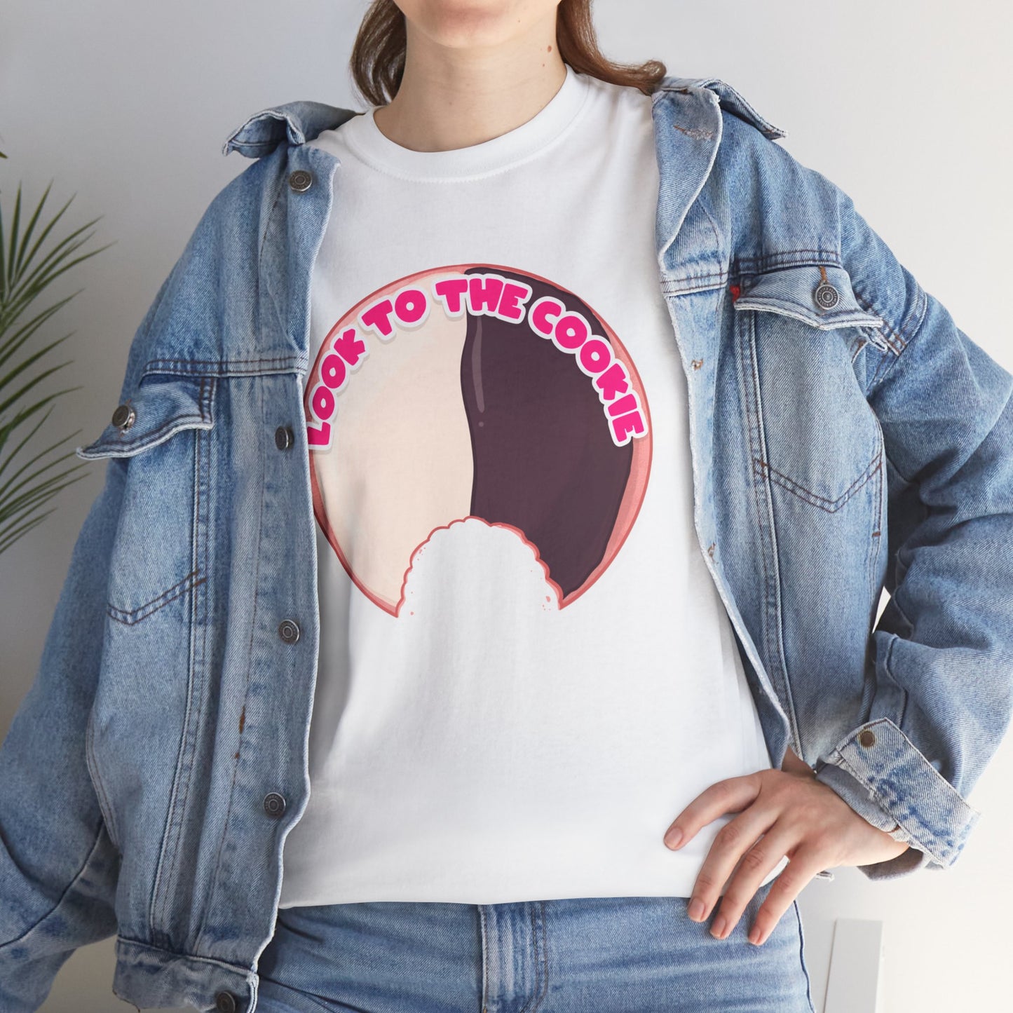 Black & White Cookie Unisex Heavy Cotton Tee