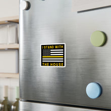 Thin Yellow Line Kiss-Cut Vinyl Decal